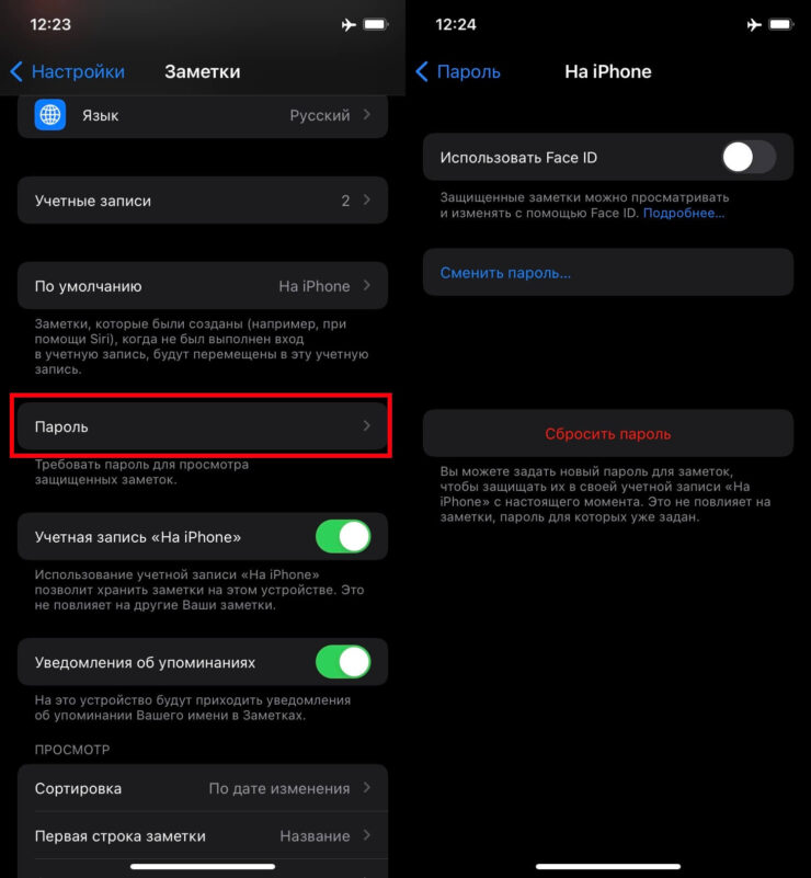 Пароль заметок на Айфон. Эти действия можно выполнить и на Айпаде. Пароль заметок на Айфон. Эти действия можно выполнить и на Айпаде. Фото.