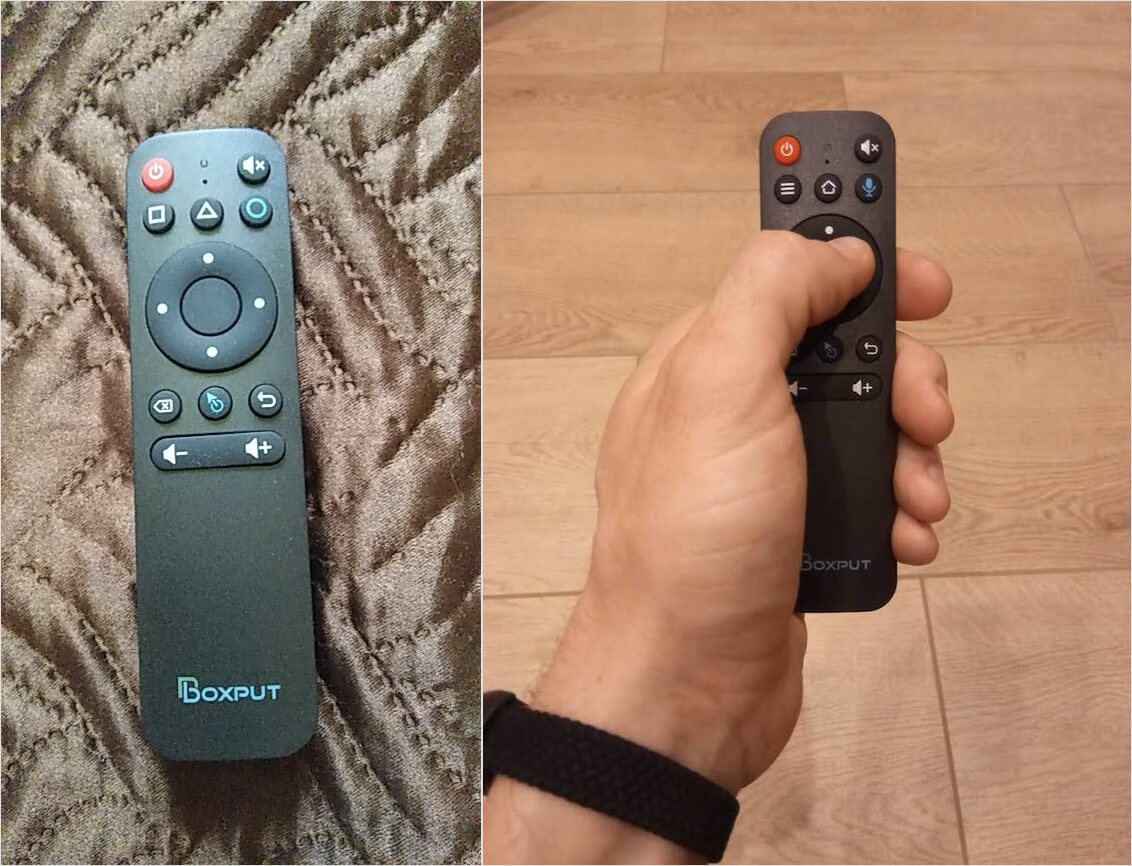 Этот пульт подходит даже для смарт-приставок вроде Mi TV Stick. Фото.