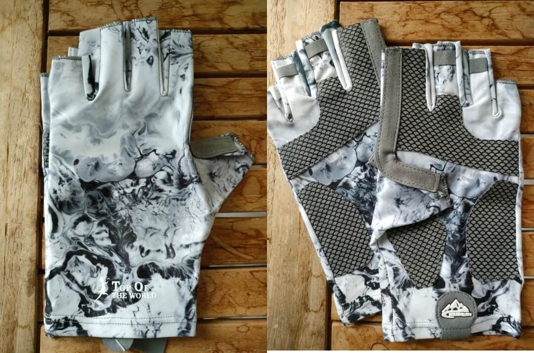 Ваши ладони будут надежно защищены в таких перчатках. Фото.