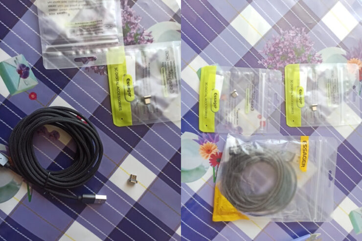 Магнитная зарядка для смартфона. Самое главное, что при использовании такого кабеля невозможно сломать или испортить разъем. Магнитная зарядка для смартфона. Самое главное, что при использовании такого кабеля невозможно сломать или испортить разъем. Фото.