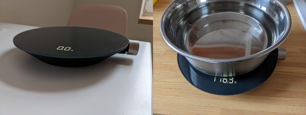 Такие весы, помимо основных функций, еще и выглядят стильно. Фото.