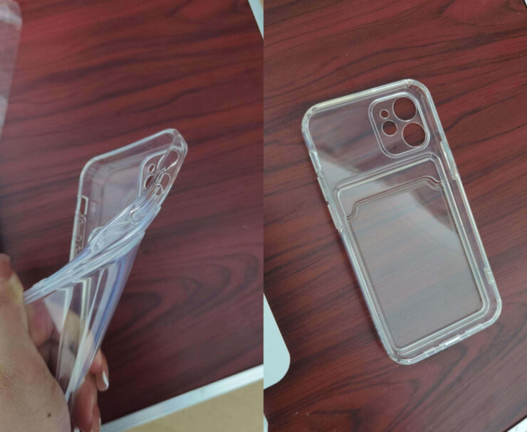 Купить прозрачный чехол на Айфон. В таком чехле удобно хранить банковскую карту. Фото.