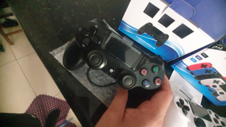 Купить геймпад PS4. Геймпад практически полная копия оригинального. Фото.