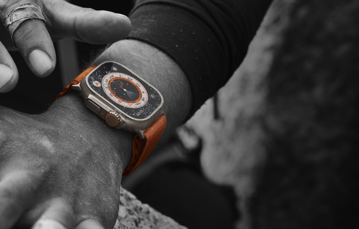 Apple Watch Ultra созданы для экстремалов. Фото.