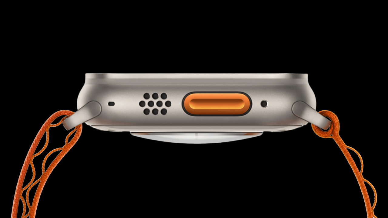 Та самая кнопка оранжевого цвета. Фото.