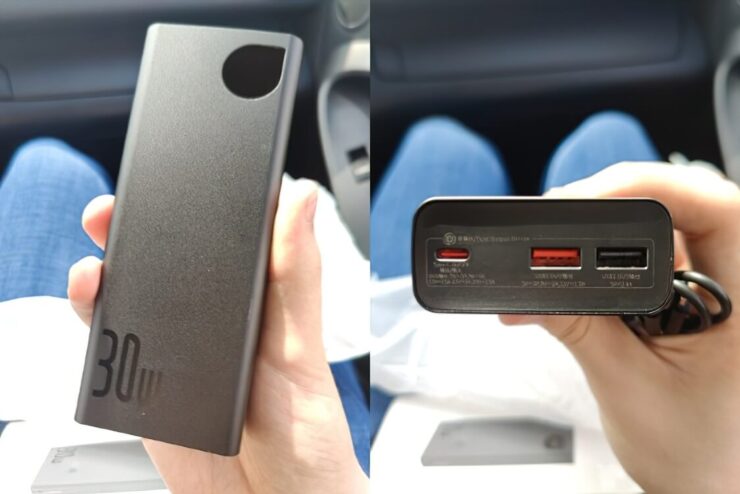 Повербанк для Айфона. Емкий повербанк Baseus выдает нужные 30 Вт. Повербанк для Айфона. Емкий повербанк Baseus выдает нужные 30 Вт. Фото.