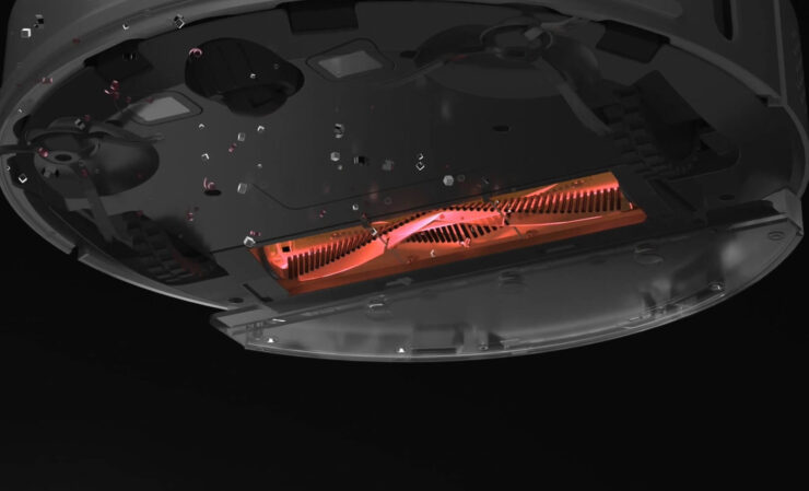 На эту щётку почти не наматываются волосы. Фото.