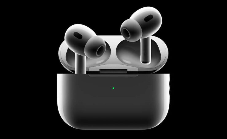 AirPods Pro 2 — время работы. Время работы стало больше еще и благодаря использованию Bluetooth 5.3. Фото.