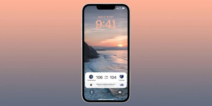 Live Activities — iOS. Самым популярным способом использования станут спортивные трансляции. Фото.
