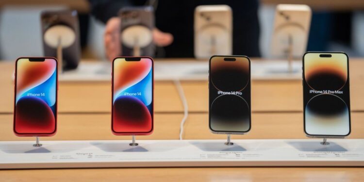 iPhone 14 Plus провалился? Почему Apple оставит только Pro-модели. Фото.