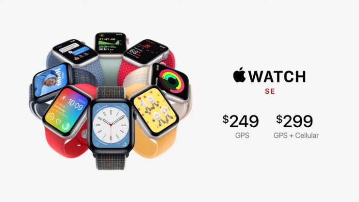 Цена Apple Watch SE 2. Цены Apple Watch SE 2 в США. Фото.