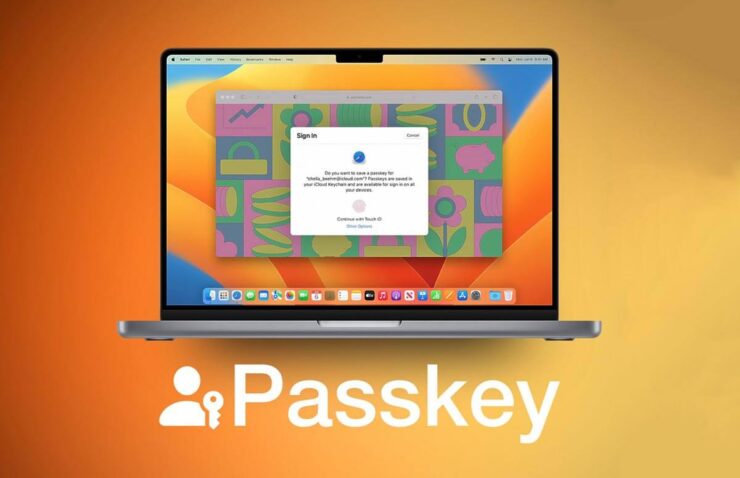 Apple Passkey может произвести небольшую революцию в мире безопасности. Фото.