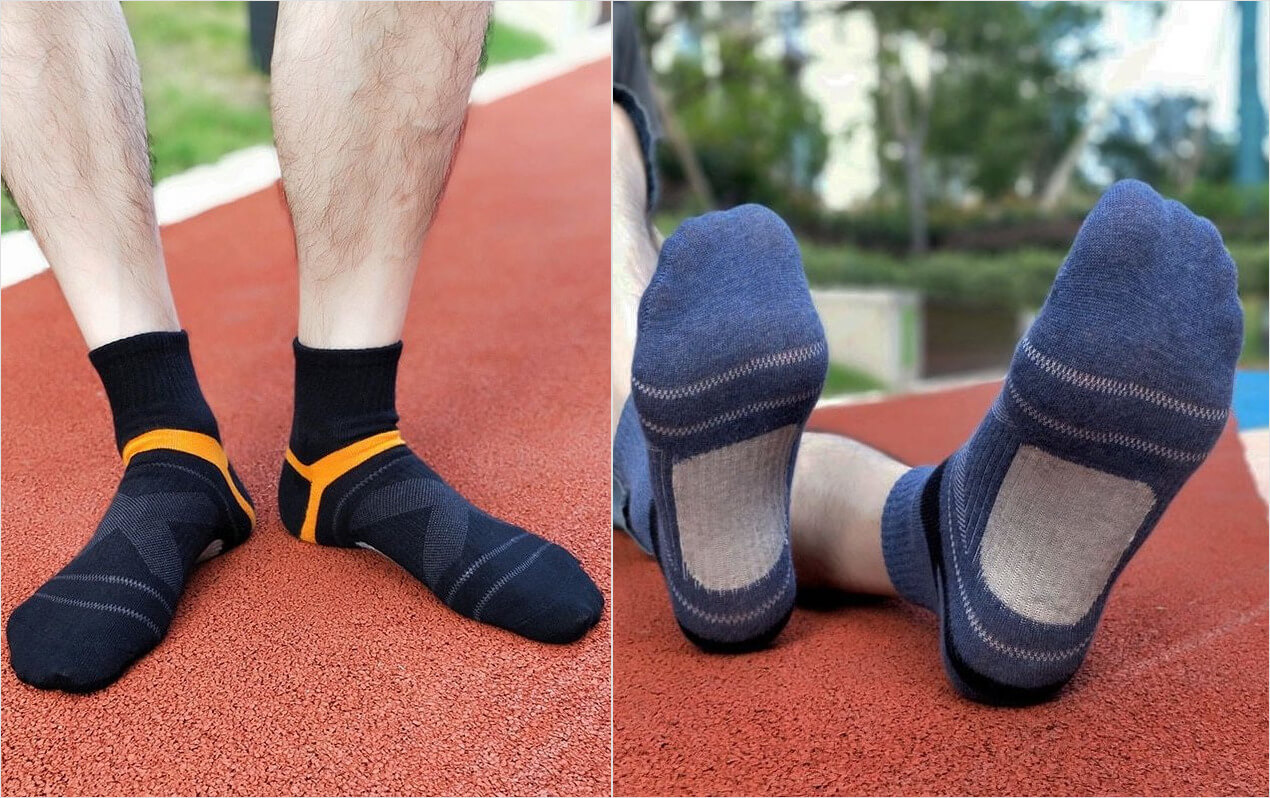 Мужские носки — вещь, которую нужно иметь про запас. Фото.