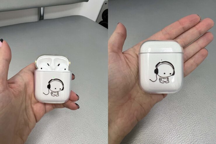 Чехол для AirPods. На выбор представлено большое количество забавных рисунков. Чехол для AirPods. На выбор представлено большое количество забавных рисунков. Фото.