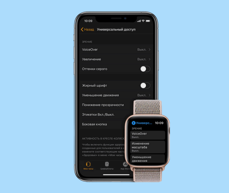Как закрыть приложение на Apple Watch. Уменьшение движения пришлось ко двору в iPhone 6 Plus и помогает на Apple Watch. Фото.