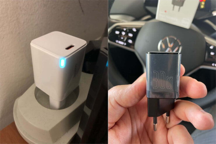 Зарядник для iPhone надо брать минимум на 30 Вт. Фото.