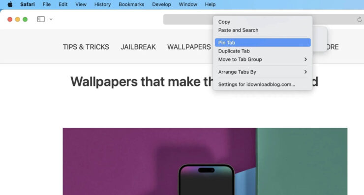 Проще всего закреплять именно по нажатию правой кнопки мыши. Фото.