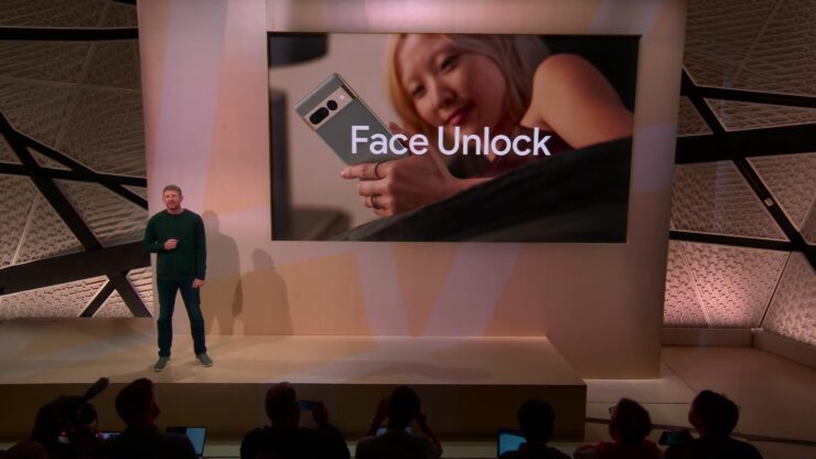 Google вернулась к Face Unlock в Pixel 7, но, кажется, сделала это зря. Фото.