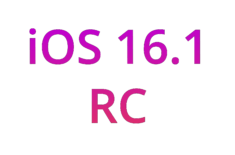 iOS 16.1 RC