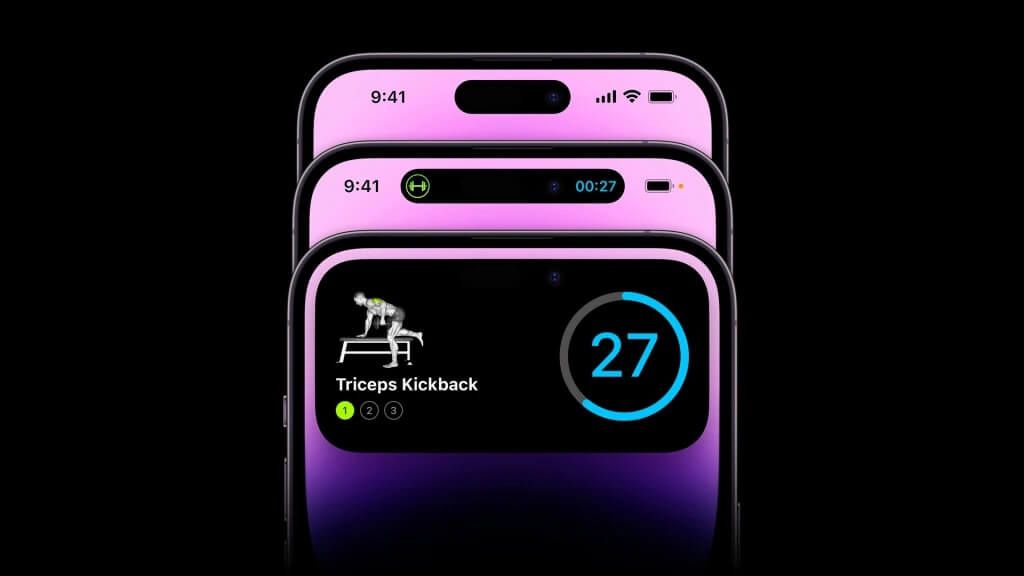 SmartGym добавил для Live Activities наглядные изображения. Фото.