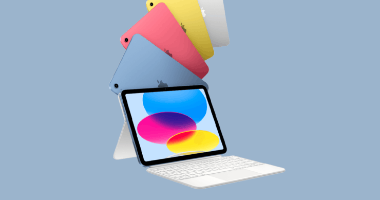 Чем отличается iPad 10 от iPad Air. Клавиатура получила трекпад, но такого же удобства, как с Magic Keyboard, с ней не испытать. Чем отличается iPad 10 от iPad Air. Клавиатура получила трекпад, но такого же удобства, как с Magic Keyboard, с ней не испытать. Фото.