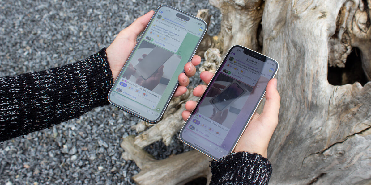 Удивительно, но практически нет сообщений от владельцев iPhone 14 и iPhone 14 Plus. Фото.