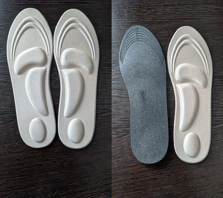 Купите себе нормальные стельки и носите обувь с удовольствием. Фото.