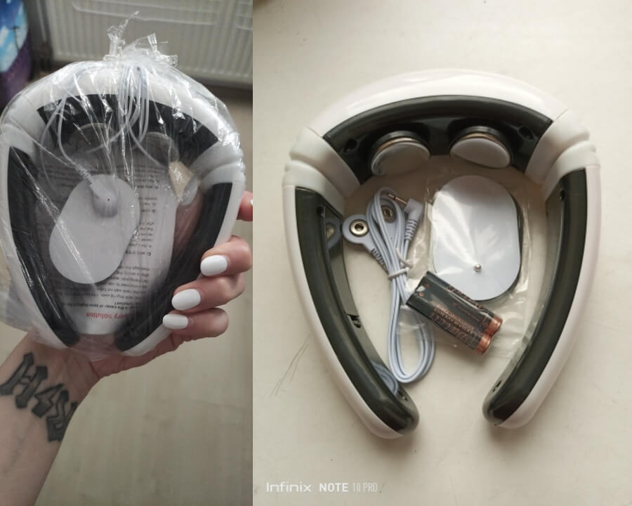 Массажёр приведёт мышцы вашей шеи в чувство. Фото.