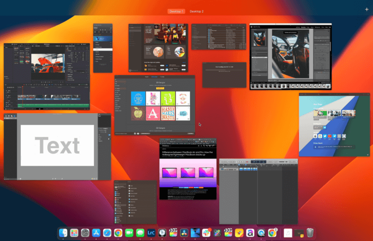 Stage Manager — macOS. В таком количестве приложений найти нужное поможет только Mission Control. Stage Manager — macOS. В таком количестве приложений найти нужное поможет только Mission Control. Фото.