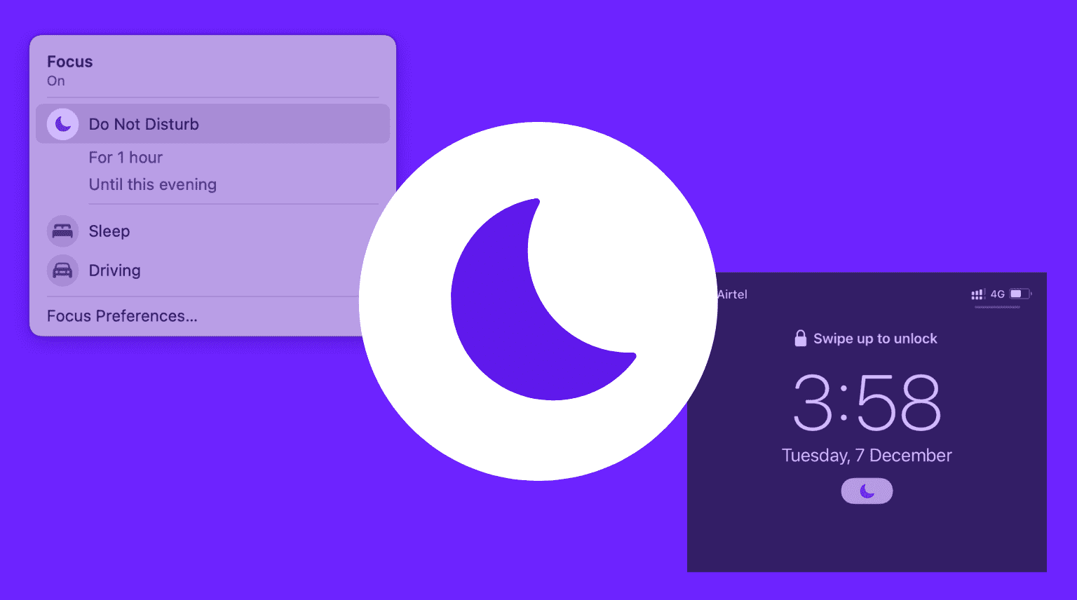 Начиная с iOS 16, в режим “Не беспокоить” можно добавлять исключения. Фото.
