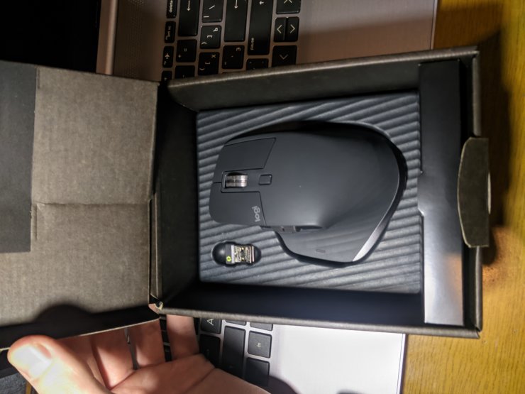 Мышь компьютерная беспроводная. Такая удобная мышь позволит избежать проблем с кистью в дальнейшем. Фото.