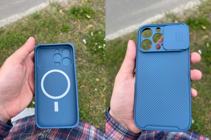 При использовании этого чехла камера всегда будет защищена. Фото.