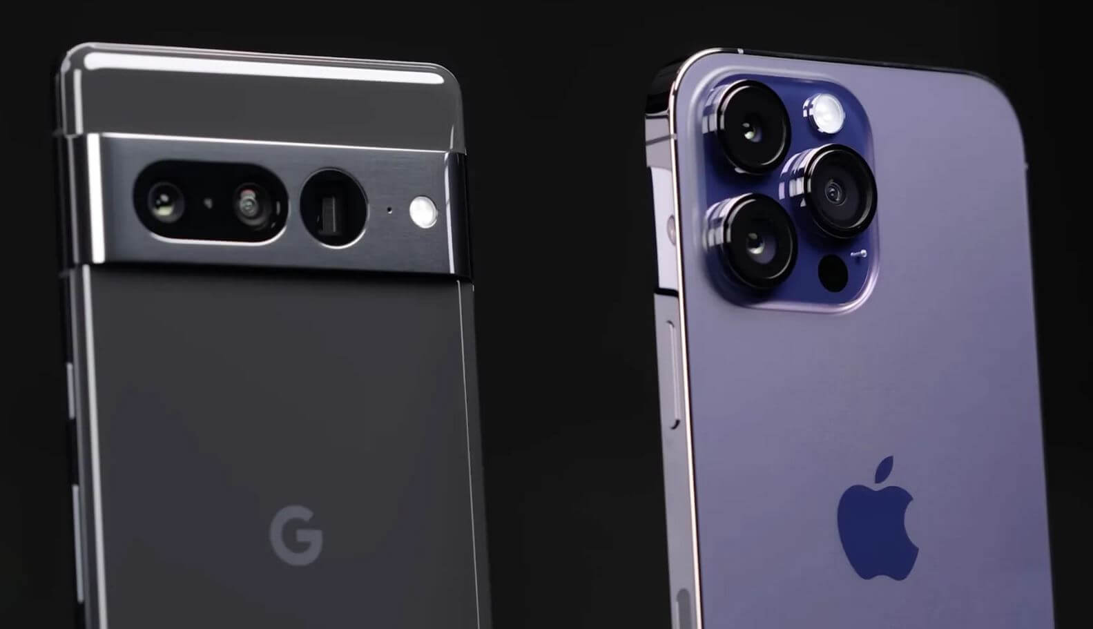 iPhone 14 Pro унизил топовый Google Pixel 7 Pro в тесте автономности. iPhone 14 Pro Max сравнивают с топовым Pixel в тесте на автономность. Кто кого? Фото.