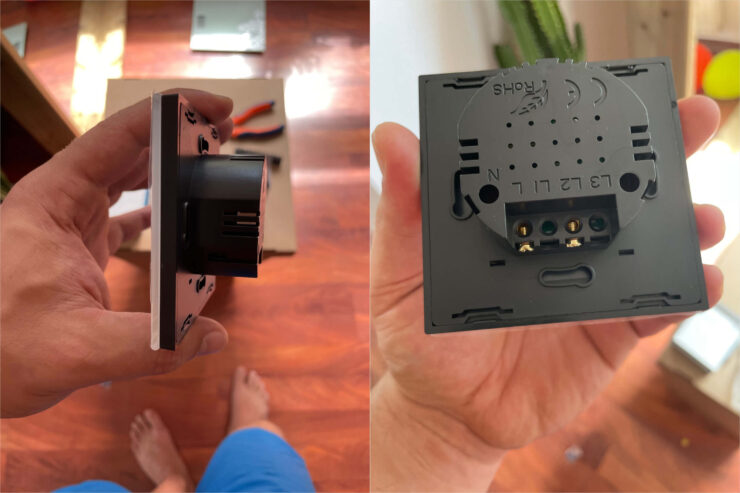 Это недорогой и удобный выключатель. Фото.