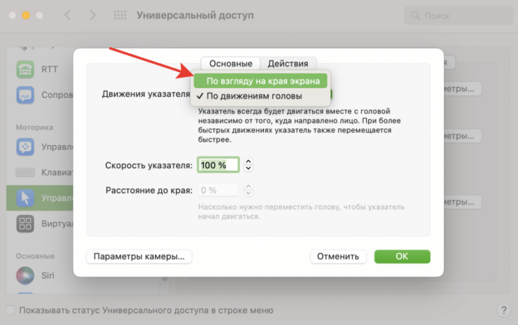 Взгляд считывается достаточно точно. Фото.