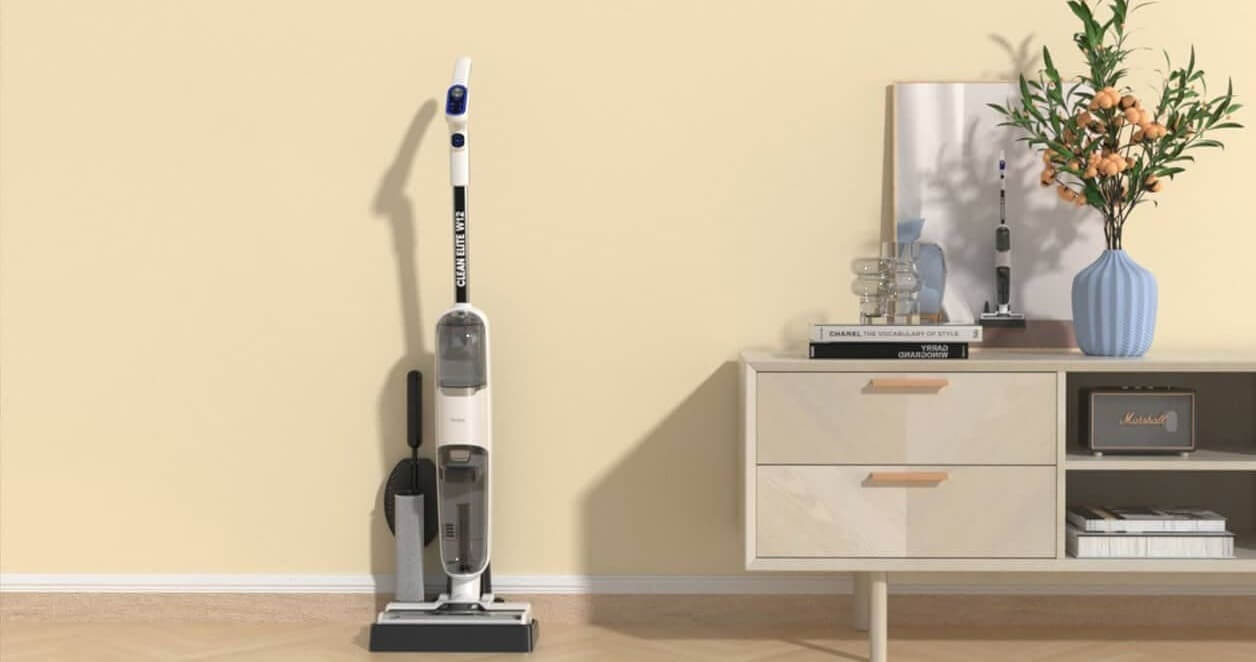 Беспроводной моющий пылесос. Заряжать пылесос можно вот на такой аккуратной подставке. Беспроводной моющий пылесос. Заряжать пылесос можно вот на такой аккуратной подставке. Фото.