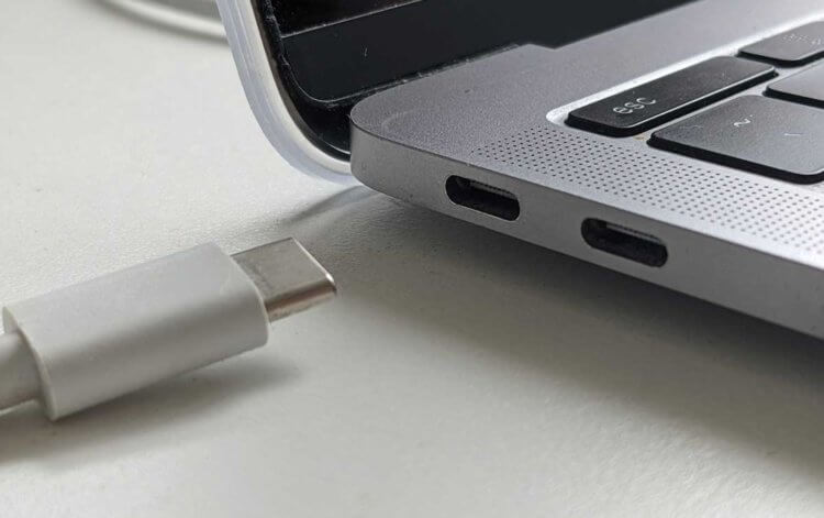 Чем отличается USB-C от Thunderbolt и зачем он нужен. Фото.