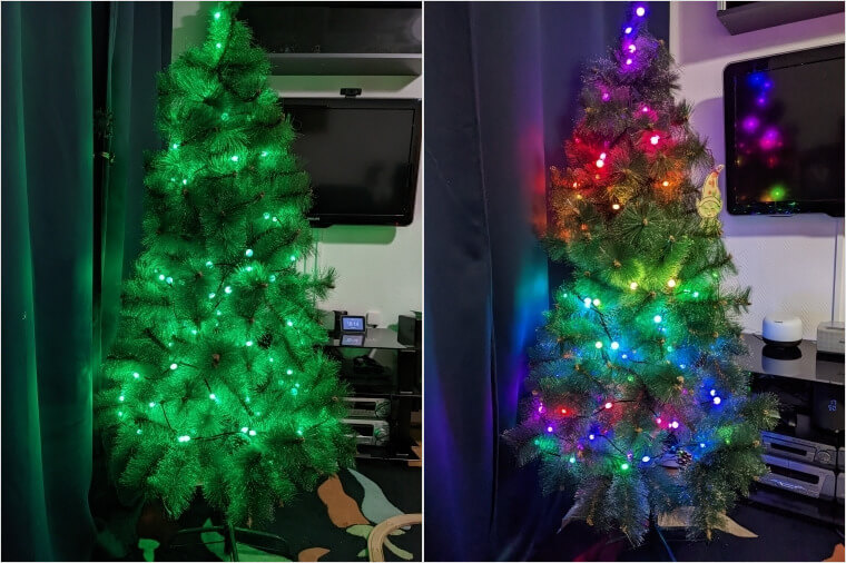 Вы сможете настроить эти гирлянды самостоятельно. Фото.