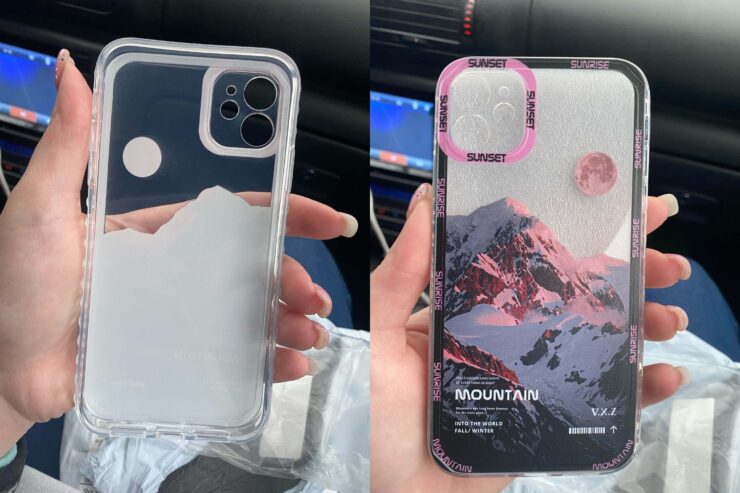 Чехлы на Айфон с принтом. Главное — выберите цвет, который подойдет к вашему Айфону. Фото.