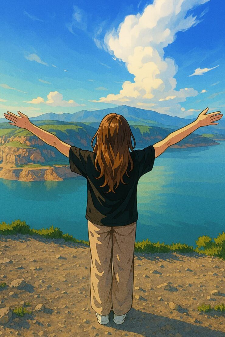 Как пользоваться ChatGPT. Так Чат GPT обработал фото моей дочки. Фото.