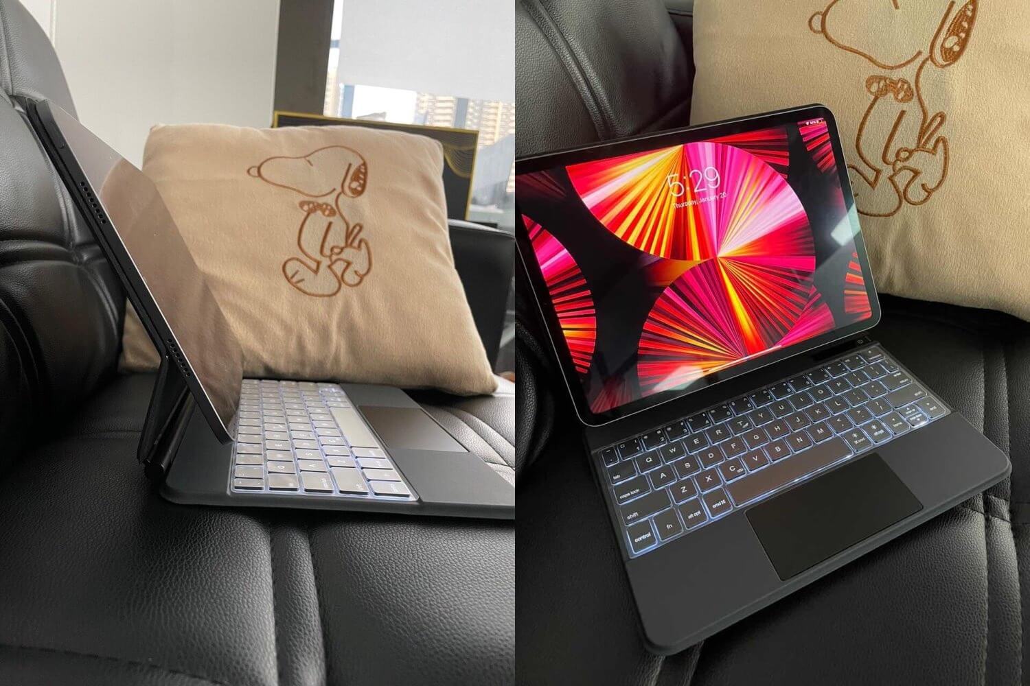 Клавиатура даже имеет подсветку. Фото.