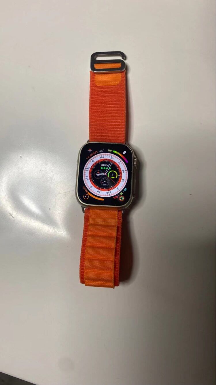 Apple Watch Ultra — реплика. А здесь оригинал или нет? Фото.