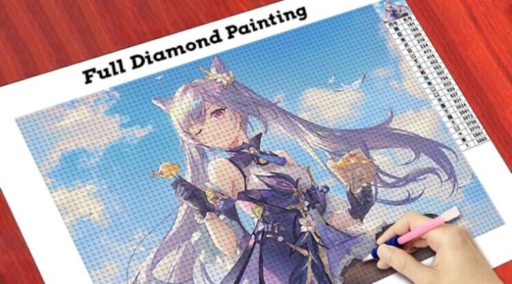 Алмазная мозаика. Эта штука удобнее, чем картина по номерам, но не менее красивая. Алмазная мозаика. Эта штука удобнее, чем картина по номерам, но не менее красивая. Фото.