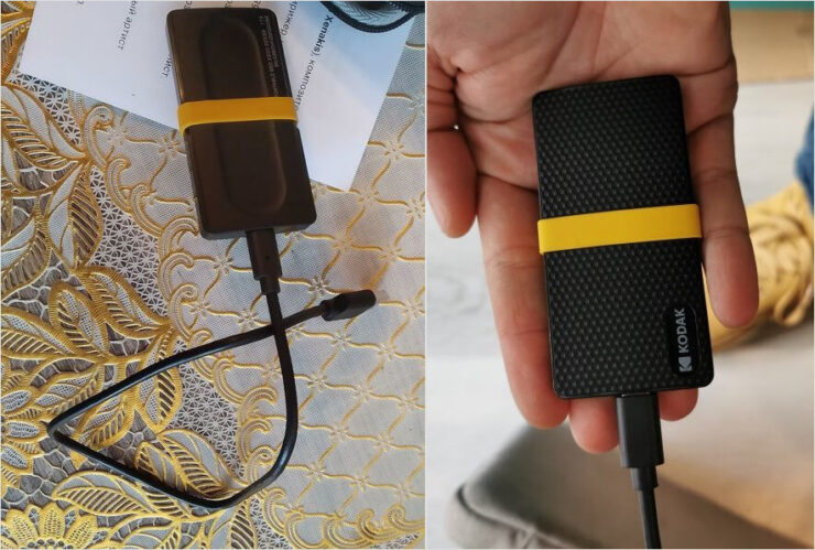 Внешний SSD-диск Kodak. Оказывается, Кодак делает не только фотоаппараты. Внешний SSD-диск Kodak. Оказывается, Кодак делает не только фотоаппараты. Фото.
