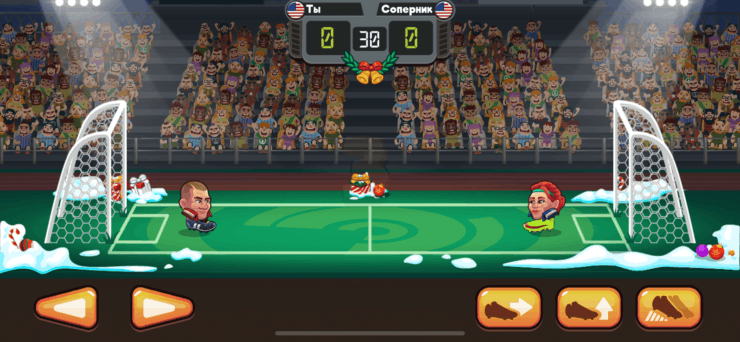 Футбол на Айфон. Прикольный футбол для Айфона. Реально может затянуть на долгое время. Футбол на Айфон. Прикольный футбол для Айфона. Реально может затянуть на долгое время. Фото.