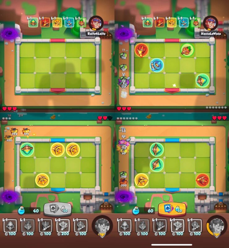 Играть с живым человеком намного интереснее, чем с ботами. Фото.