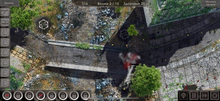 Некоторое вооружение не видно из-за цветов ландшафта. Фото.