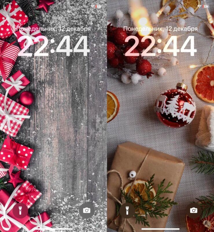 15 крутых новогодних обоев для вашего Айфона.. Красивые новогодние фотографии.. Фото.
