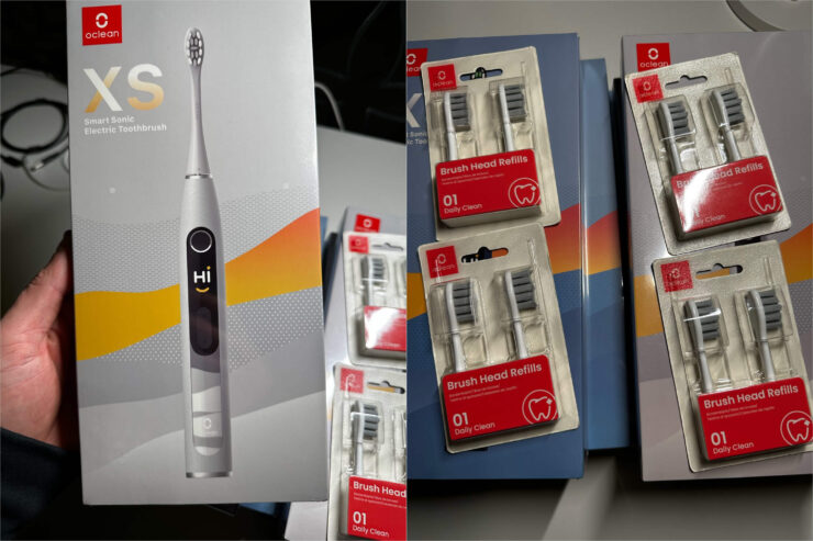 Зубная щётка с хорошей автономностью. В продаже доступны версии с 6 насадками Dupont в комплекте. Зубная щётка с хорошей автономностью. В продаже доступны версии с 6 насадками Dupont в комплекте. Фото.