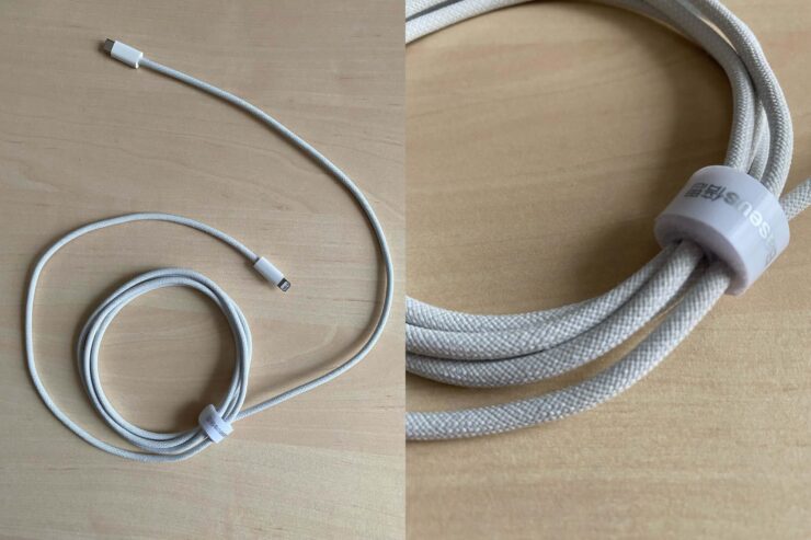 Провод для зарядки Айфона. Такой провод прослужит очень долго. Провод для зарядки Айфона. Такой провод прослужит очень долго. Фото.